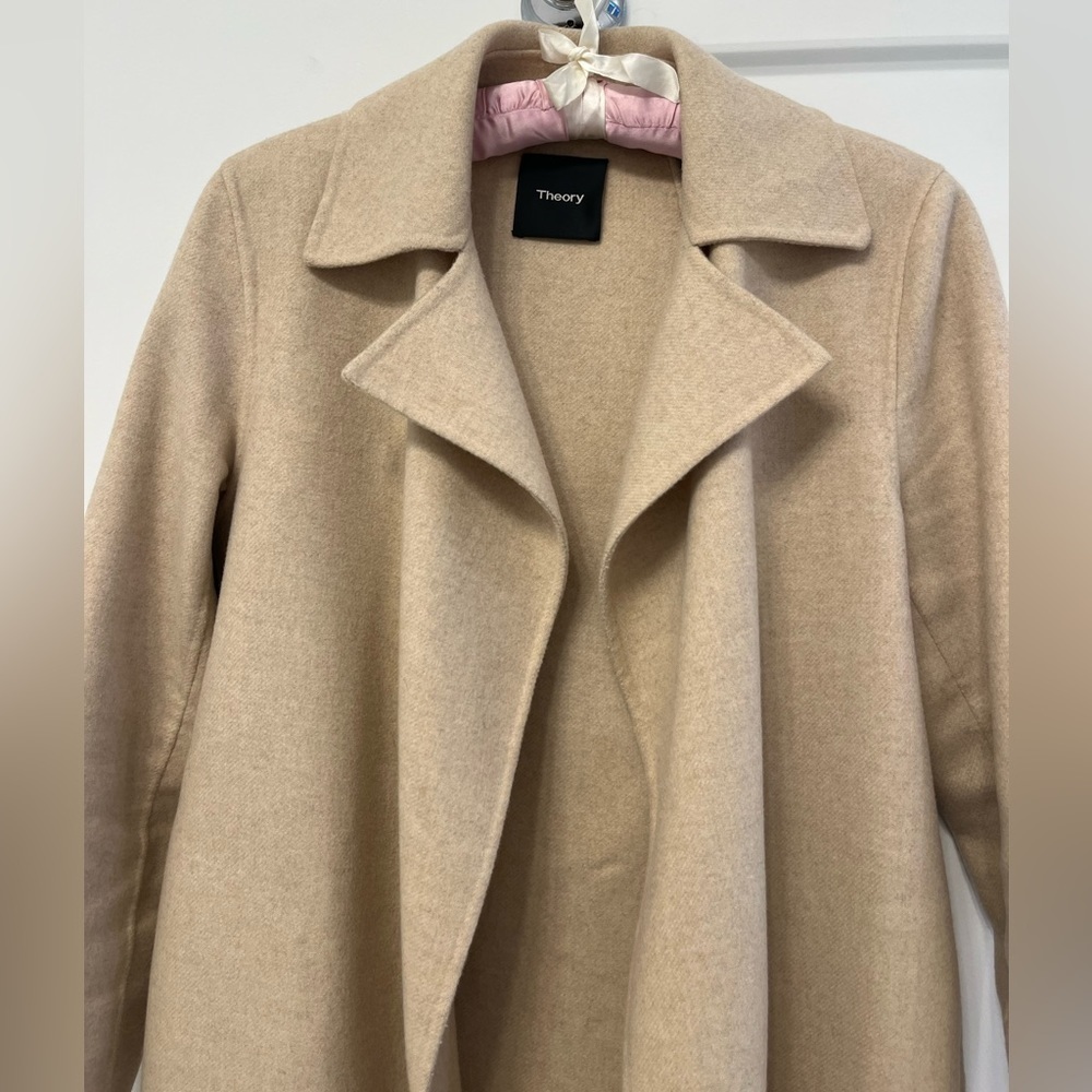 Theory Wool-Cashmere Coat - Picture 4 of 13